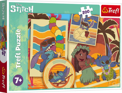Image de puzzle 200 the musical world of lilo stitch