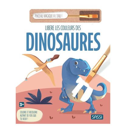 Image de LIBERE LES COULEURS PEINTURE LES DINOSAURES