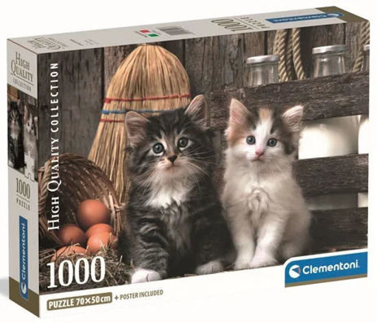 Image de Puzzle 1000 pièces - Lovely kittens