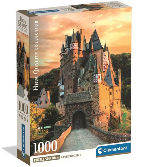 Image de Puzzle 1000 pièces GOLDEN HOUR AT ELTZ CASTLE