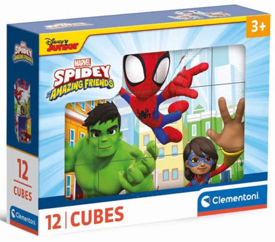 Image de cube 12pcs -spidey
