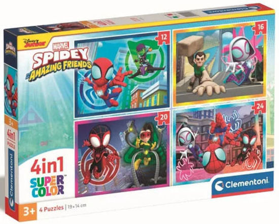 Image de 4IN1 PUZZLE SPIDEY