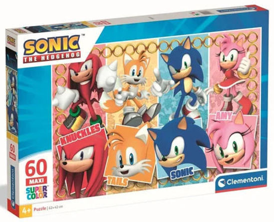 Image de Puzzle 60 pièces MAXI SONIC