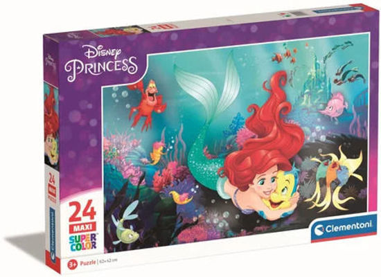 Image de LITTLE MERMAID PUZZLE 24 PCS MAXI