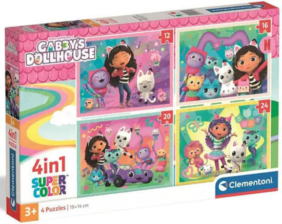 Image de 4IN1 PUZZLE GABBY