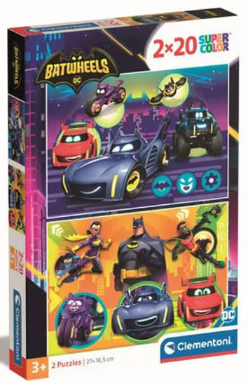 Image de PUZZLE 2*20 BATWHEELS