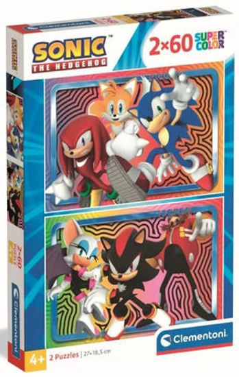 Image de PUZZLE 2*60 - SONIC