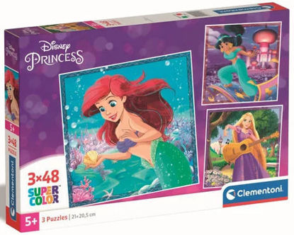 Image de PUZZLE  3*48 DISNEY PRINCESS