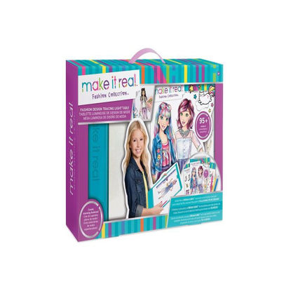 Image de Make It Real 3502 Fashion Design Mega Set avec table lumineuse