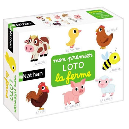 Nathan - La Petite Ecole - Mamans et Bébés - Découvrir les Animaux, leurs  Petits et le Milieu où Ils Vivent - Jeu Educatif - Coffret de 6 Jeux