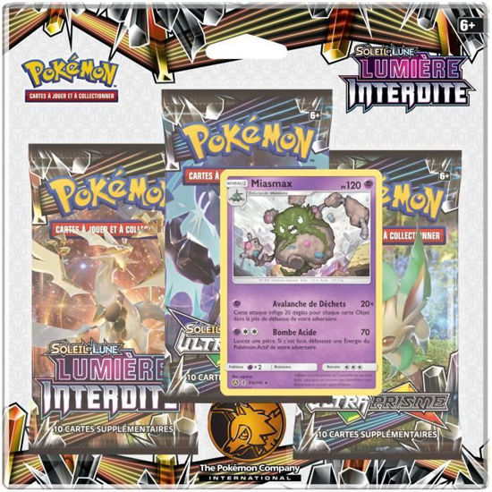 Image de Pack 3 boosters Pokémon Soleil & Lune 6 "Lumière Interdite"