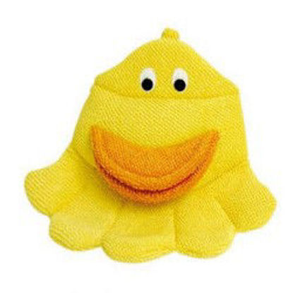 Image de Gant de bain canard