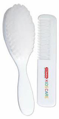 Image de 1295B Set brosse+ peigne bébé