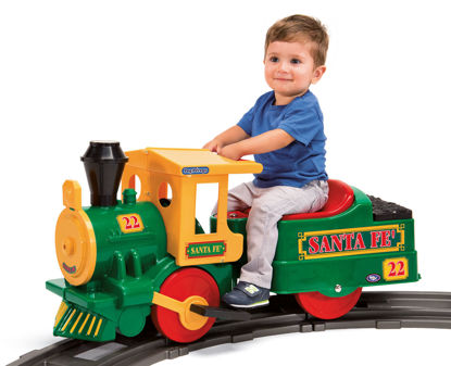 Train Electrique pour Enfants -16 Accessoires de Rails Cadeau de Noël Pour  Tout-petits 3+ ans Bleu