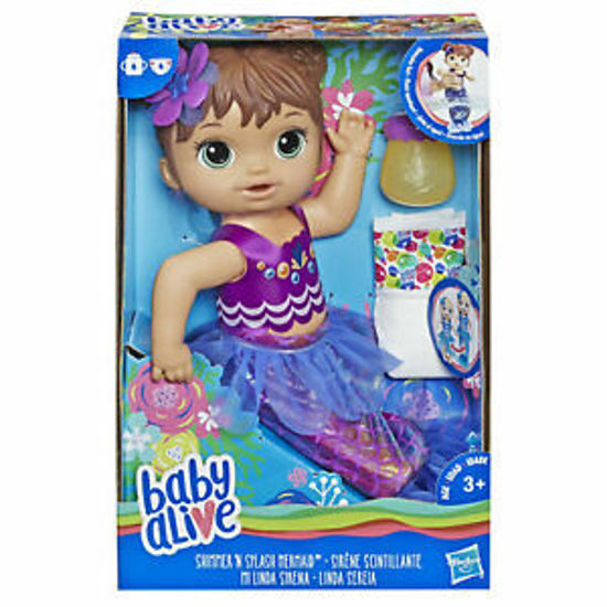 Image de BABY ALIVE SIRENE BRUNETTE E3691