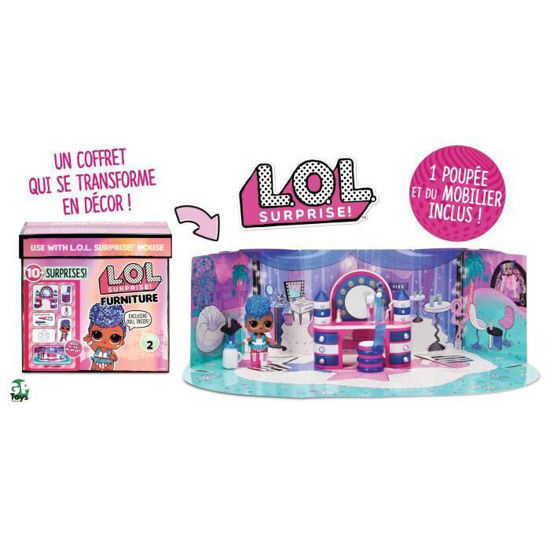 Image de L.O.L. Surprise - Poupée avec mobilier - Asst. 2 en présentoir 8pcs