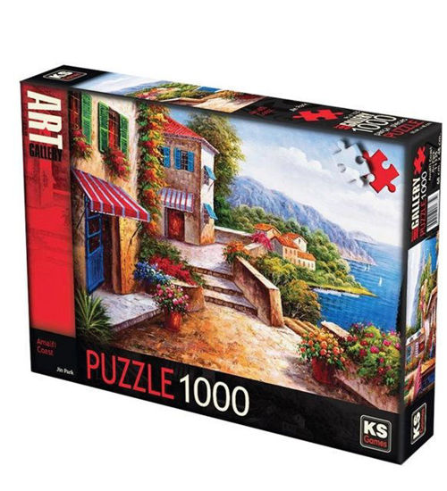 Image de Puzzle 1000 pcs maison sur colline
