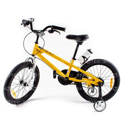 Image de vélo freestyle kids jaune bike 18"