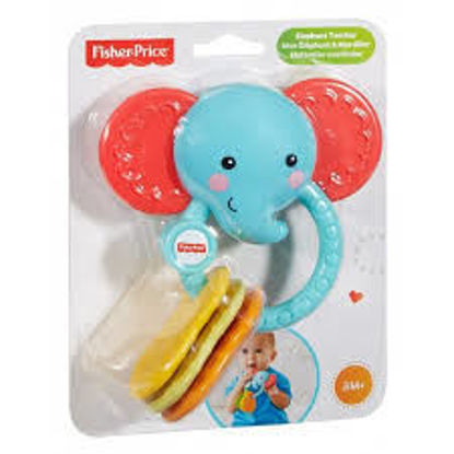Image de RATTLE & TEETHER ELEPHANT