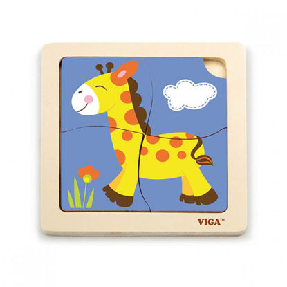 Image de FLAT PUZZLE GIRAFFE