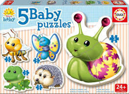 Image de 5 BABY PUZZLES 15892