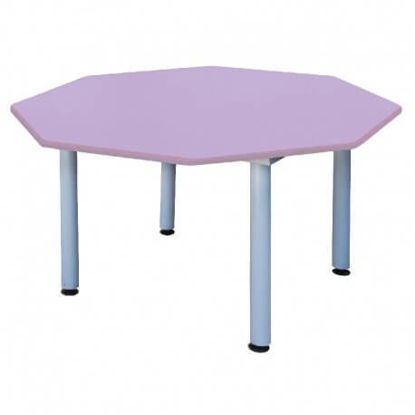Image de TABLE MATERNELLE  hexa pvc120*52 cm