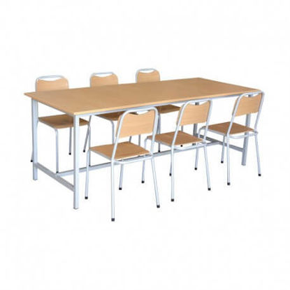 Image de TABLE REFECTOIRE 200*80*75