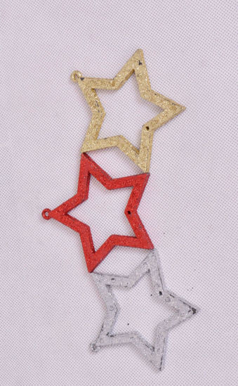 Image de Set  des étoiles décoration sapin noël