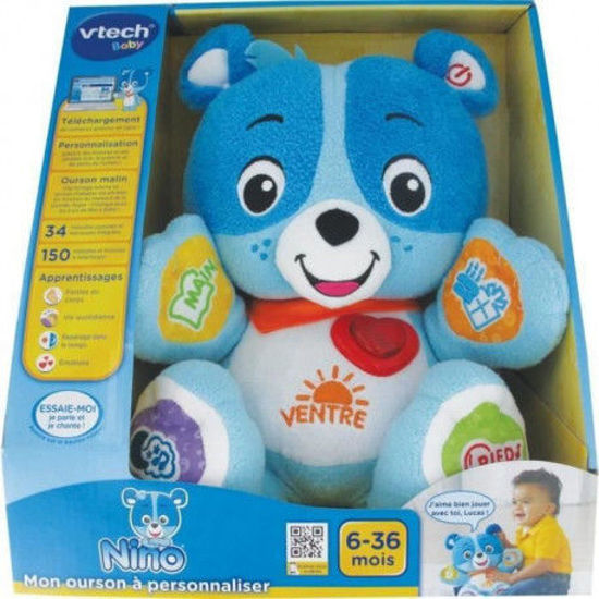 Magasin de jouets en ligne - Livraison sur toute la Tunisie -  ABRACADABRA-Achetez VTECH BABY - Peluche Nino, Mon Ourson chez ABRACADABRA  à 199,000 DT