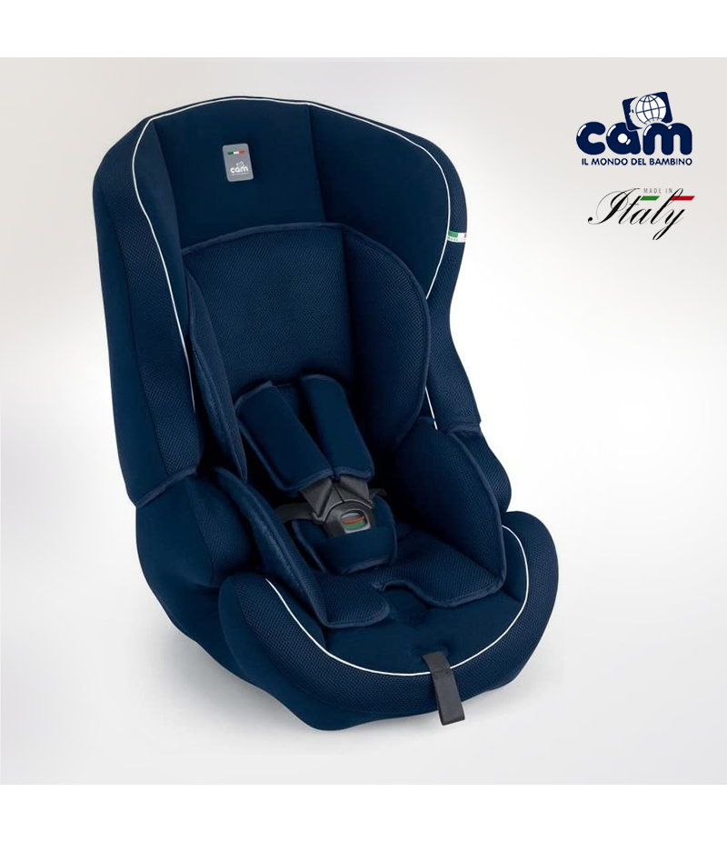 Siège enfant voiture bleu