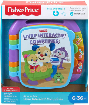 Image de Fisher-Price Livre Interactif Comptines