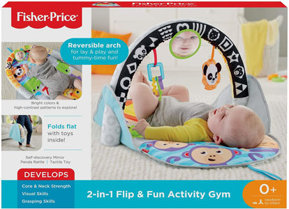 Image de Fisher-Price  2-in-1 Flip & Fun Activity Gym