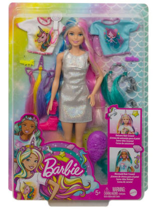 Image de Barbie poupée adolescente Cheveux de fantaisie