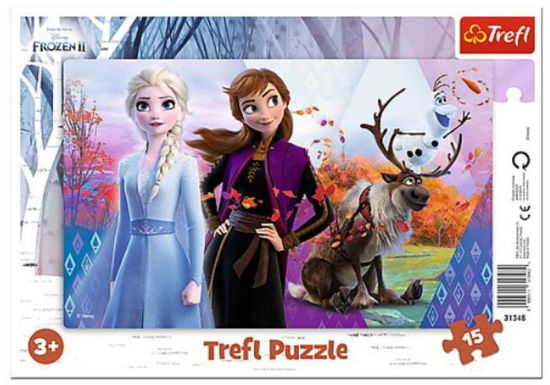 Image de TREFL Puzzle 15 cadre monde magique 31348
