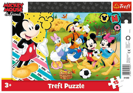 Image de TREFL Puzzle 15 cadres mickey 31353