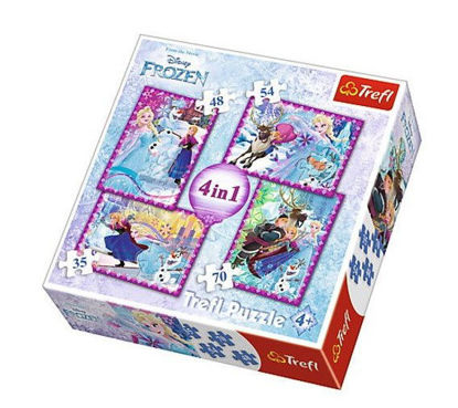 Image de Puzzle 4 en 1 la reine des neiges 34294