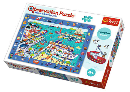 Image de TREFL Puzzle observation la port 15536