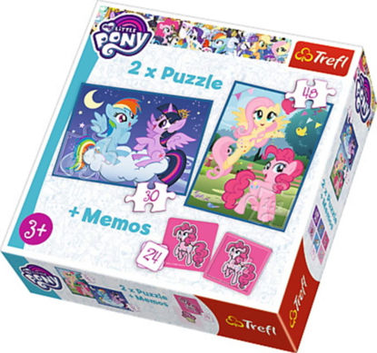 Image de TREFL Puzzle 2en1 + memo 90601