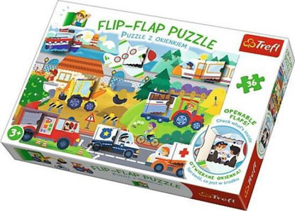 Image de TREFL Puzzle flip flap peppa pig 14273