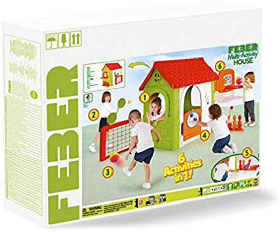 Image de MAISON MULTI ACTIVITRES 6 EN 1 FEBER 12606