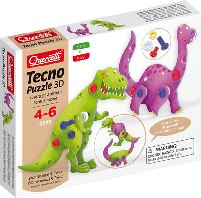 Image de TECHNO PUZZLE 3D BRONTOSAURUS REX0543