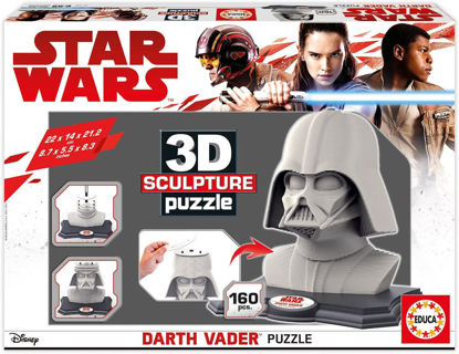 Image de Educa Sculpture Puzzle 3D - Darth Vador  - 160 Pièces
