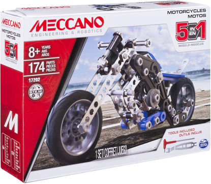Image de MOTO - 5 MODELES Meccano