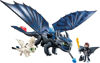 Image de Playmobil Krokmou et Harold avec Bébé Dragon70037