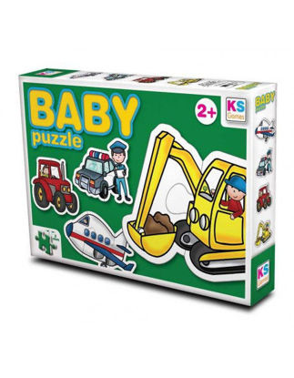 Image de Puzzle Bébé les véhicules 12004