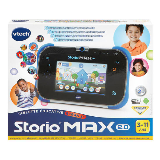 Image de VTECH Tablette STORIO MAX 2.0 5'' bleue