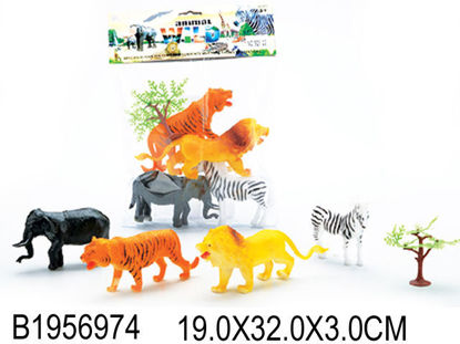 Image de 4PCS ANIMAL&TREE