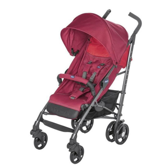 Image de CHIC POUSSETTE LITE WAY RED BERRY