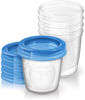 Image de Pots de conservation du lait maternel