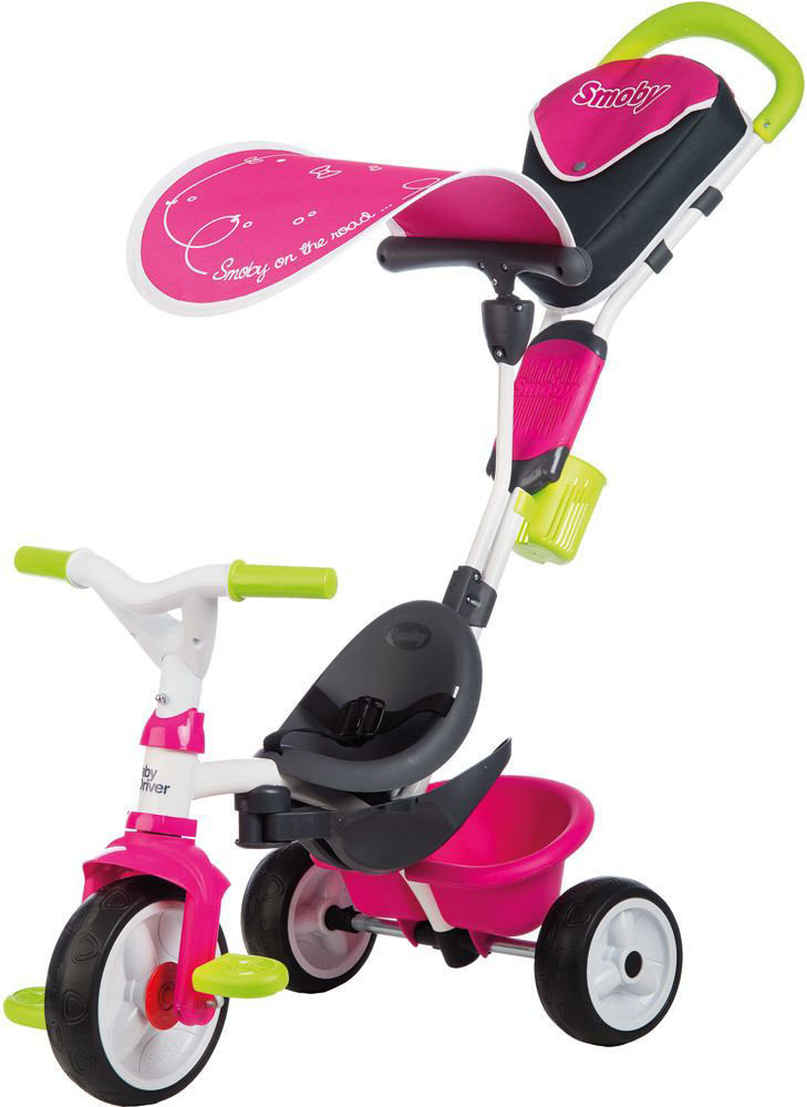 TRICYCLE BABY DRIVER CONFORT ROSE 741201